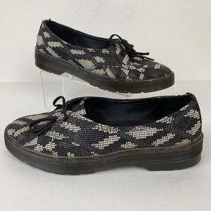 Dr. Martens Air Wave Morada Oxford Geometric Sz 7